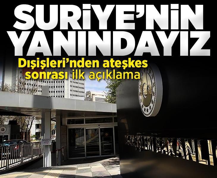 Şam yönetimi ile YPG anlaşmaya vardı! Türkiye'den ilk açıklama: Suriye'nin yanındayız