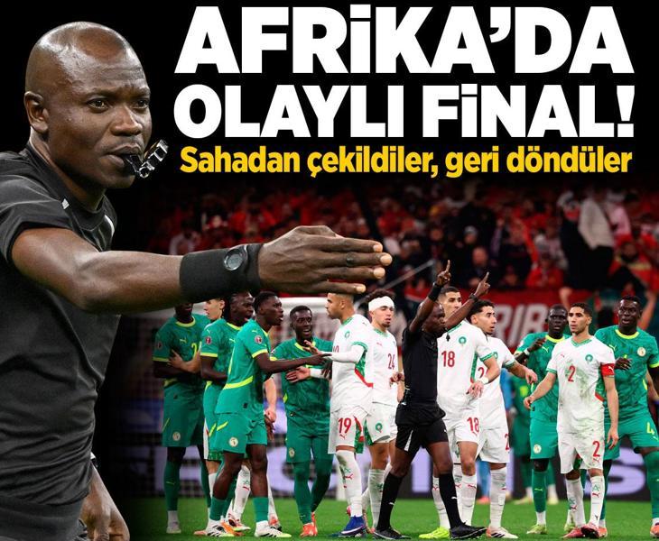 Afrika Uluslar Kupası finalinde ilginç olay! Tarihi maçı Senegal kazandı
