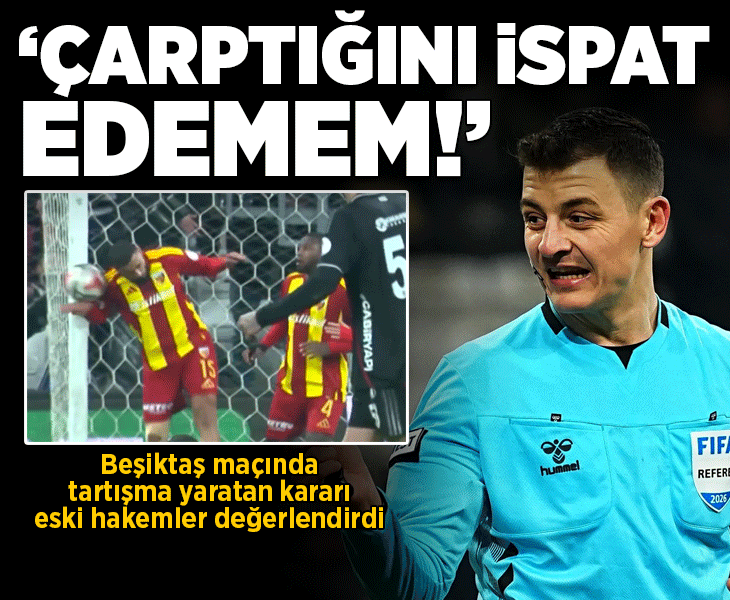 Beşiktaş - Kayserispor maçının tartışmalı pozisyonları Trio'da değerlendirildi! 'Yüzde yüz emin olamıyorum'