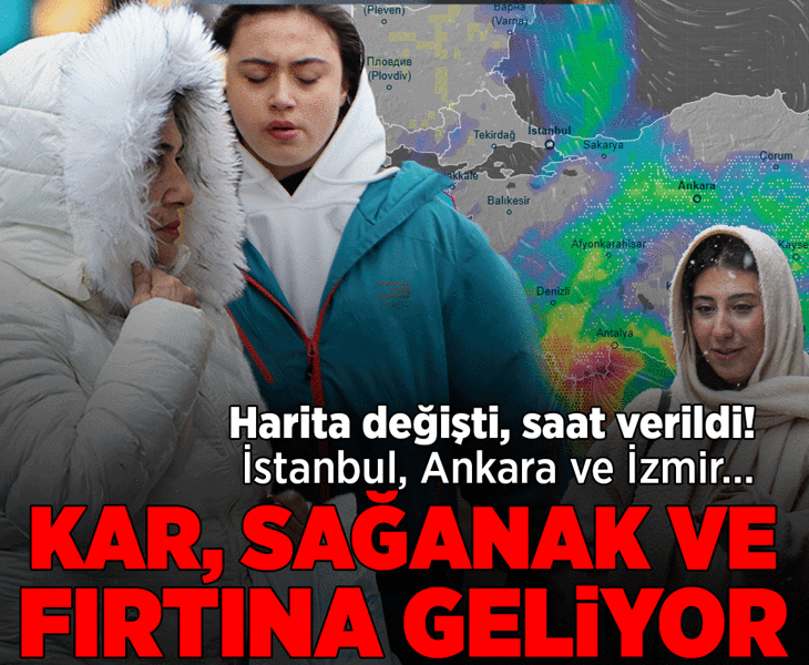 Son dakika… Meteoroloji'den kritik uyarı! Kar, sağanak ve fırtına alarmı
