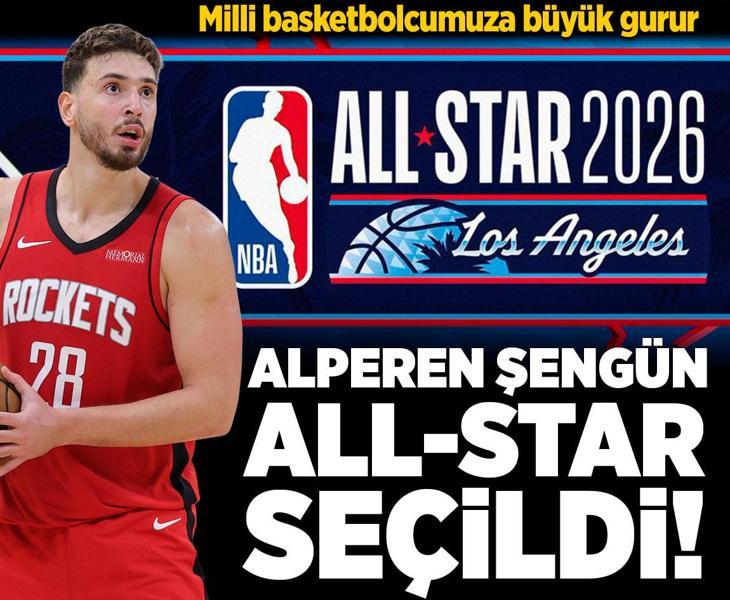 Alperen Şengün, NBA'de All-Star seçildi!