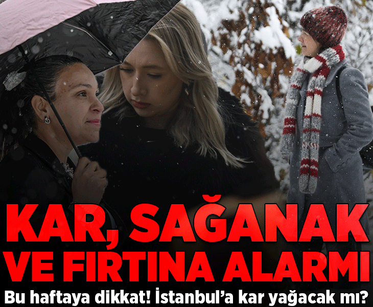 Son dakika... Meteoroloji haritayı paylaştı! Bu haftaya dikkat: İstanbul’a ne zaman kar yağacak? İşte o tarih