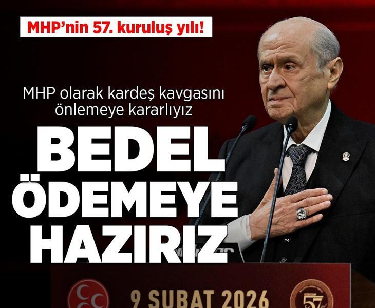 Son dakika... MHP lideri Bahçeli'den açıklamalar