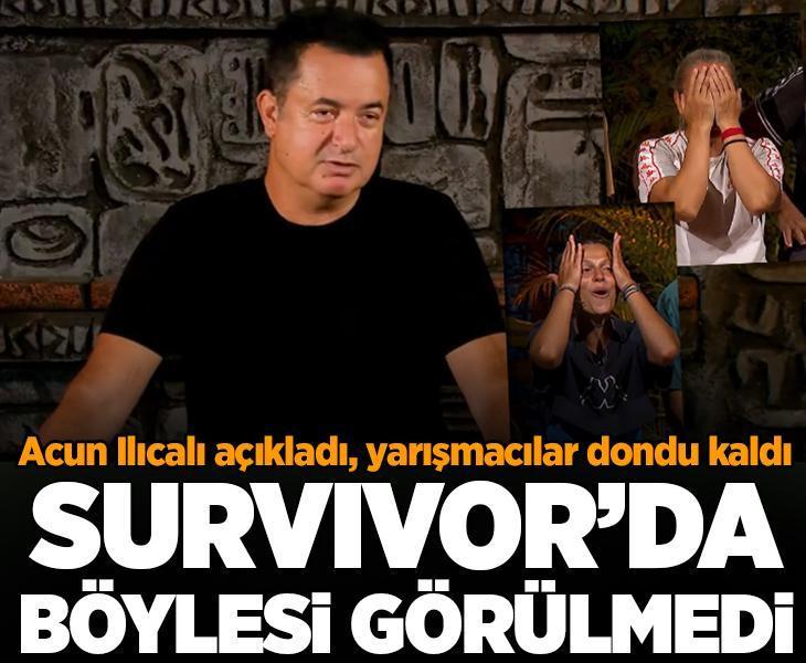Survivor'da süper ceza ve süper ödül! Acun Ilıcalı açıkladı yarışmacılar dondu kaldı