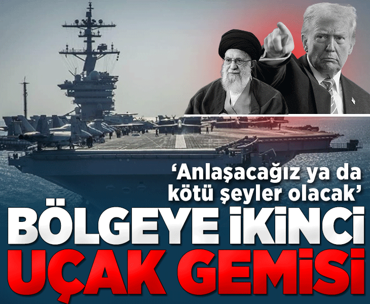 ABD Ortadoğu'ya 2. savaş gemisini yolluyor! Trump: Ya anlaşma ya da kötü şeyler olacak
