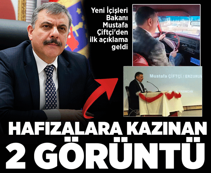 Son dakika Yeni İçişleri Bakanı Mustafa Çiftçi'nin dikkat çekici portresi! Hafızalara kazınan 2 görüntü