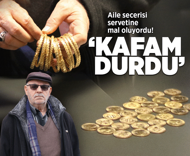 Aile secerisi servetine mal oluyordu: Kafam durdu