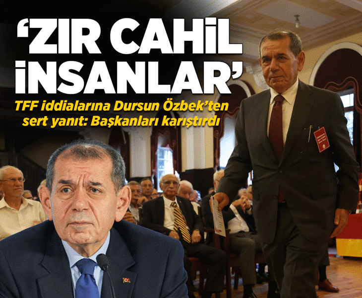 Galatasaray'da Dursun Özbek sessizliğini bozdu! TFF iddiasına sert tepki: Başkanları karıştırdı