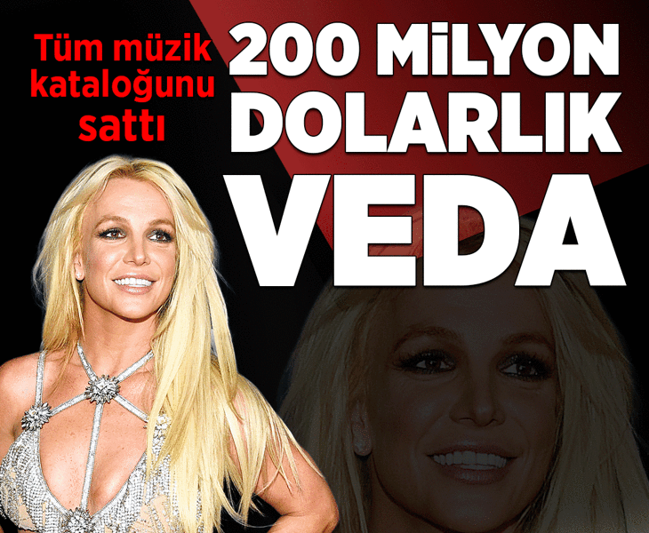 Britney Spears tüm kataloğunu 200 milyon dolara sattı