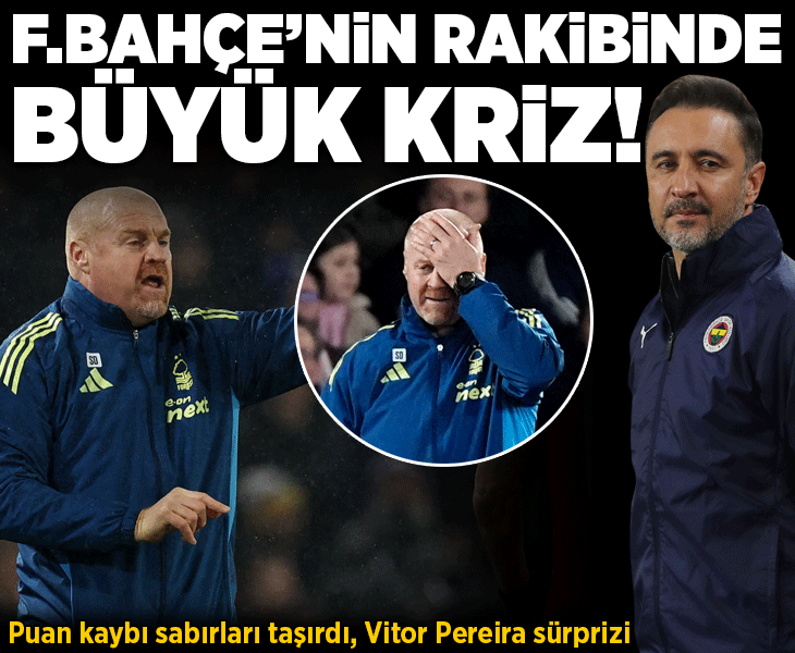 Fenerbahçe'nin rakibi Nottingham Forest'ta büyük kriz! Sürpriz Vitor Pereira iddiası