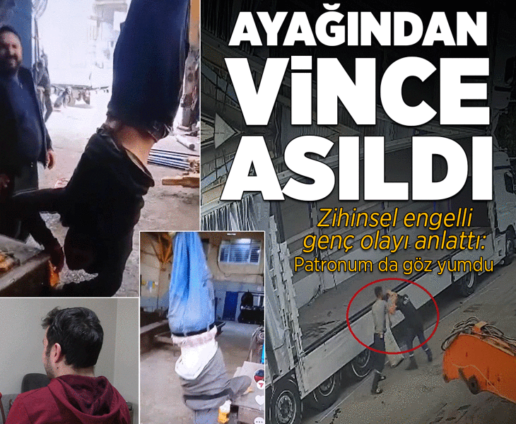 Zihinsel engelli Hamza'ya dehşeti yaşattılar: Aileme bile anlatamadım, patronum da göz yumuyor