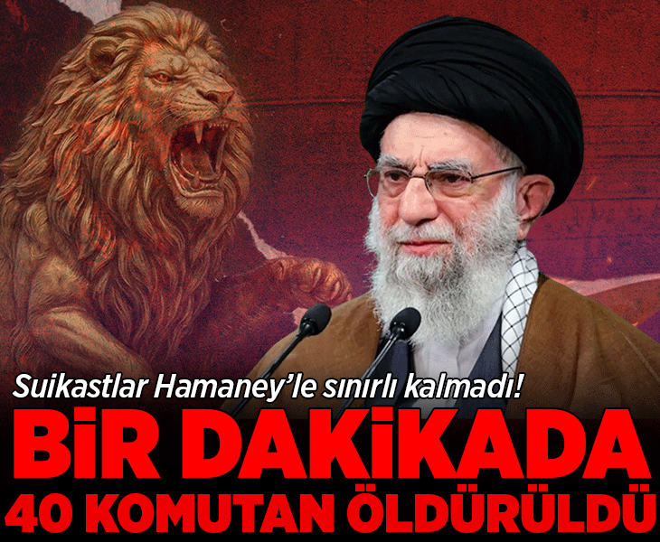 Bir dakikada 40 komutan öldürüldü! İsrail'in İran'a nokta atış saldırıları sürüyor