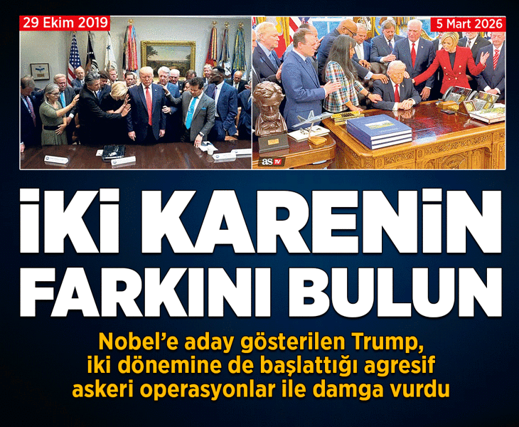 ‘Amerika’yı yeniden harika yapmak’ için seçildi, Orta Doğu’yu harap etti: Nobel savaş ödülüne aday!