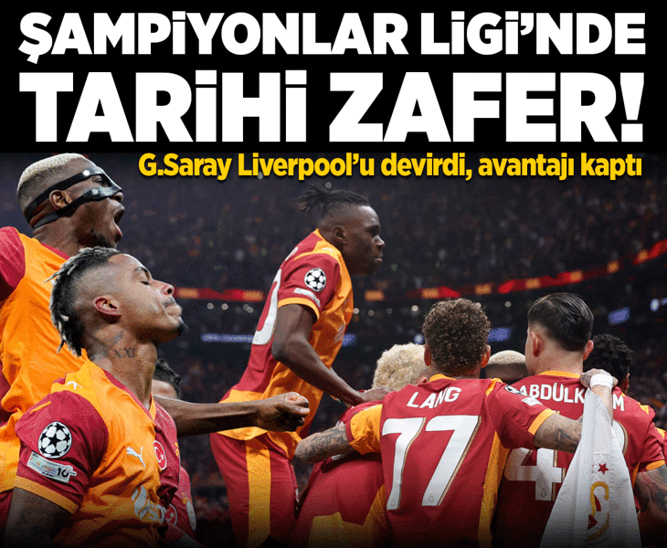 Galatasaray, Liverpool'u tek golle devirdi! Temsilcimiz ilk maç öncesi avantajı kaptı