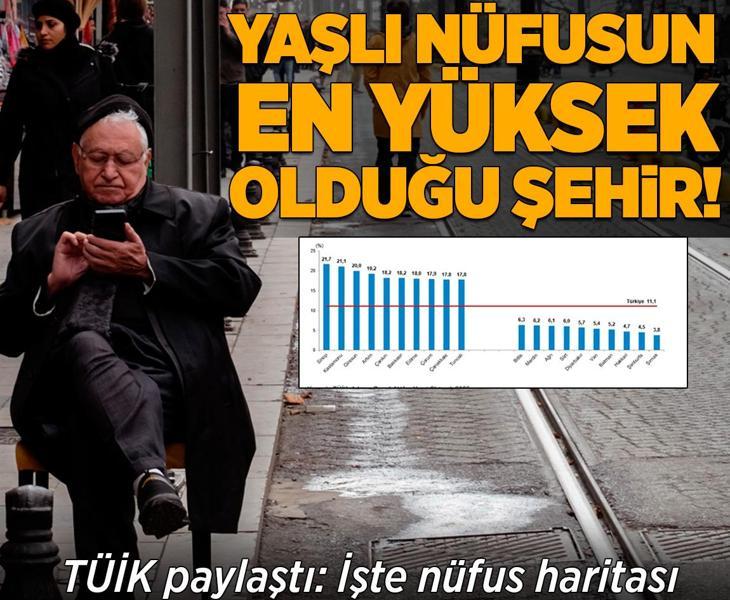 Yaşlı nüfus istatistikleri açıklandı