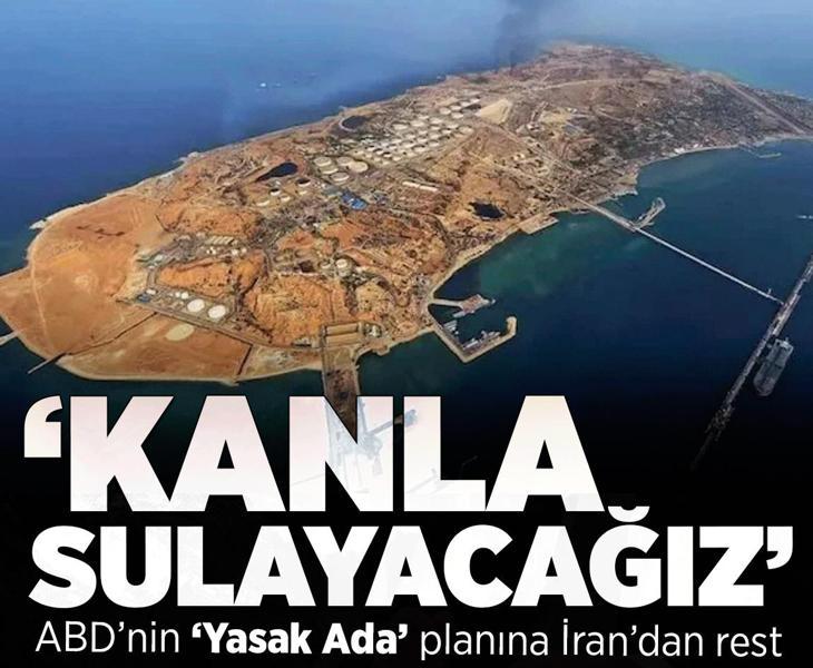 ABD ve İsrail'in asıl hedefi: İran'ın petrol kalbi Hark Adası! 'Körfezi kanla sularız'