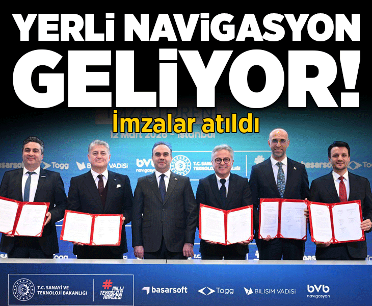 Türkiye’nin 'yerli navigasyonu' için imzalar atıldı! Bakan Kacır: Daha hızlı, daha güvenli!