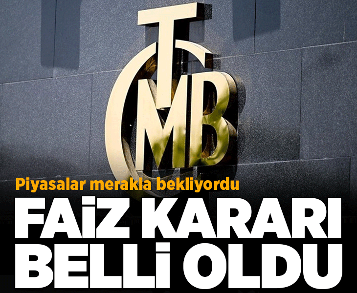 Son dakika: Merkez Bankası'nın faiz kararı belli oldu