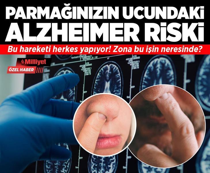 Bu hareketi herkes yapıyor: Parmağınızın ucundaki Alzheimer riski! Peki zona bu işin neresinde?