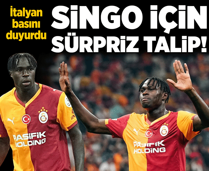 Galatasaray'da Wilfried Singo'ya İtalya'dan sürpriz talip!
