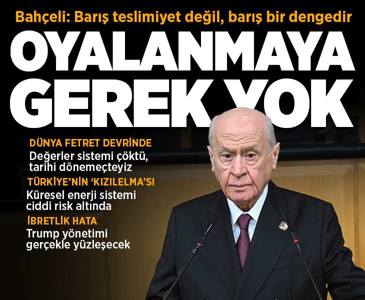 Son dakika... MHP lideri Bahçeli'den açıklamalar