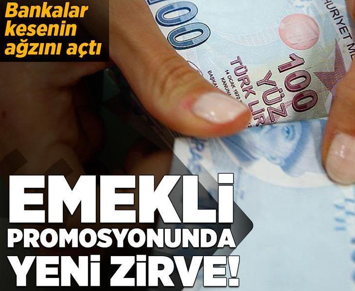 Emekli promosyonunda yeni zirve! Bankalar kesenin ağzını açtı