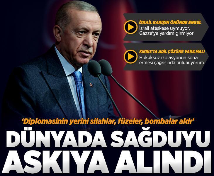 Cumhurbaşkanı Erdoğan'dan 152'nci Parlamentolar Arası Birlik Genel Kurulu Programında önemli açıklamalar