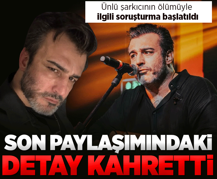 Rıza Tamer'in şüpheli ölümü! Son paylaşımındaki detay kahretti