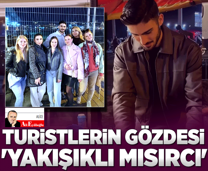 Turistlerin gözdesi ‘Yakışıklı mısırcı’