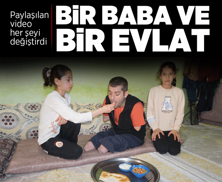 Bir baba ve bir evlat! Paylaşılan video her şeyi değiştirdi