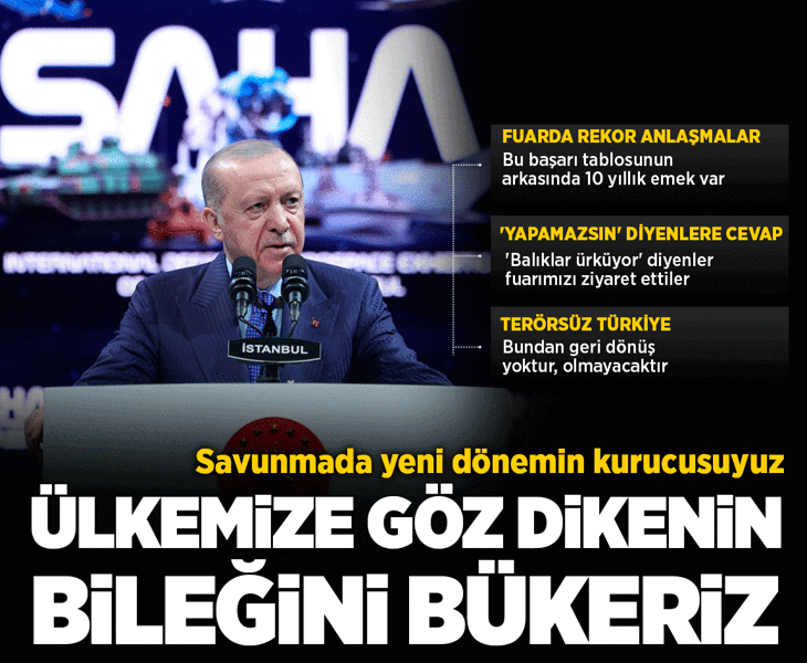 Son dakika... Cumhurbaşkanı Erdoğan'dan önemli açıklamalar