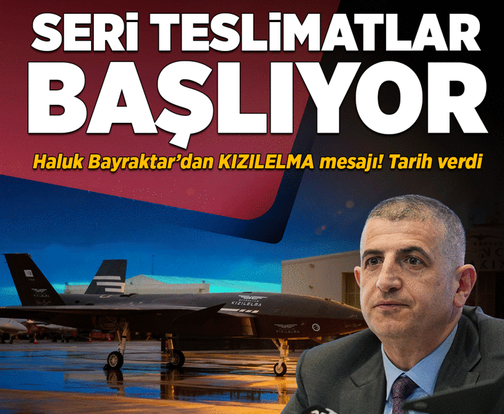 Haluk Bayraktar'dan KIZILELMA mesajı! İlk seri teslimatlar için tarih verdi