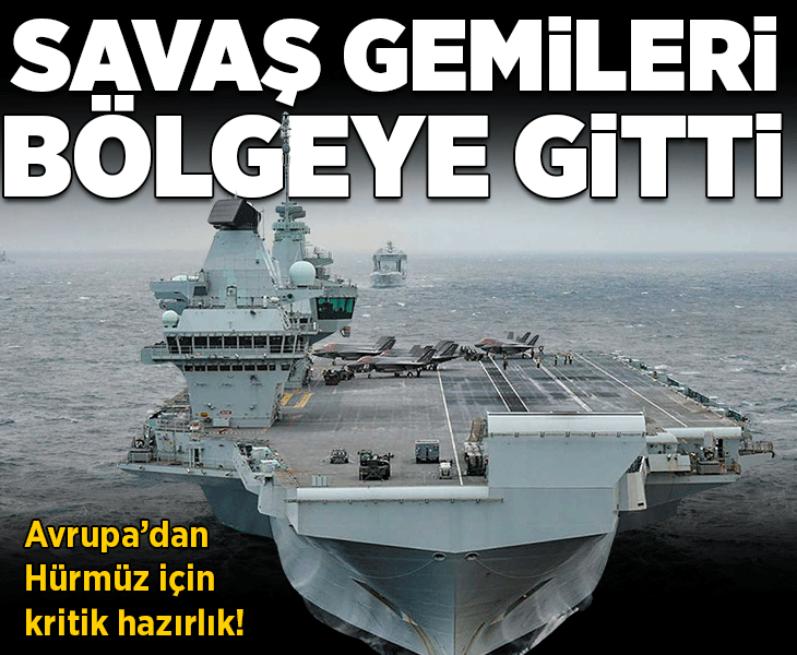 Avrupa, Hürmüz için düğmeye bastı! 'Kapsamlı operasyona hazırlanılıyor, savaş gemileri bölgeye gitti'