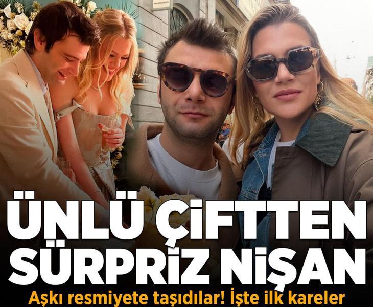 Aşkı resmiyete taşıdılar! Derya Şensoy ve Yağız Can Konyalı nişanlandı