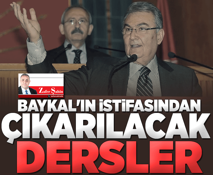 Baykal’ın istifasından çıkarılacak dersler
