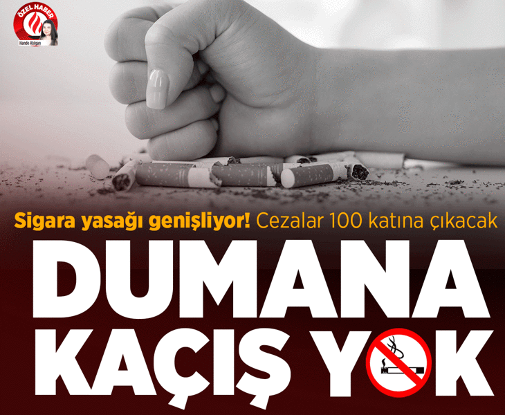 Sigara yasağı genişliyor: İsteyen istediği yerde içemeyecek! Tiryakiye açık alanda ‘dar koridor’
