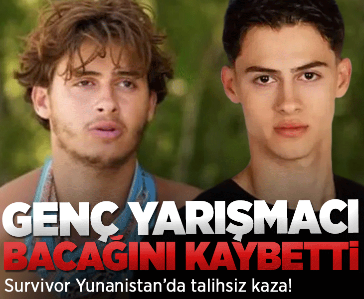 Survivor Yunanistan'da talihsiz kaza! Yarışmacı Stavros Floros bacağını kaybetti