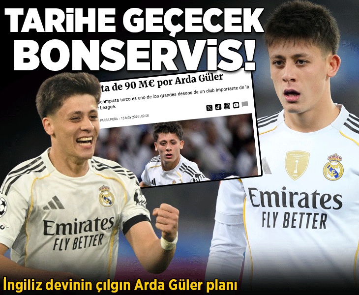 Arsenal'in çılgın Arda Güler planı! Tarihe geçecek bonservis