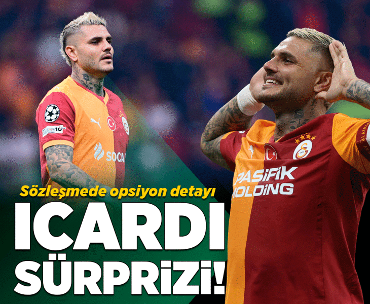 Galatasaray'da Icardi sürprizi!