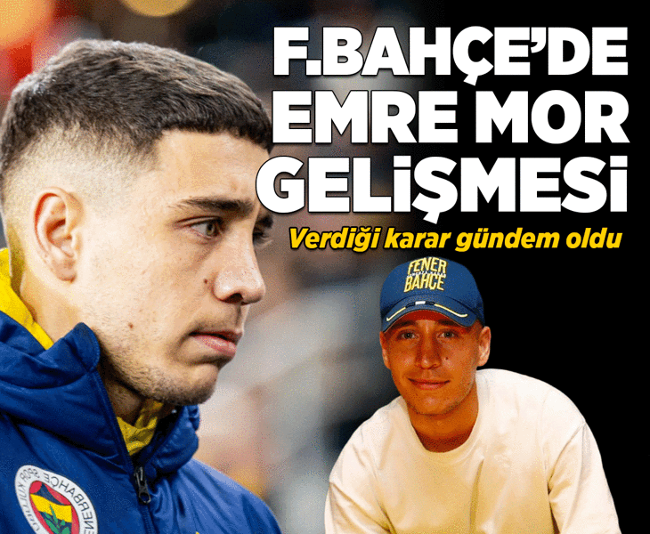 Fenerbahçe'de Emre Mor gelişmesi! Verdiği karar gündem oldu