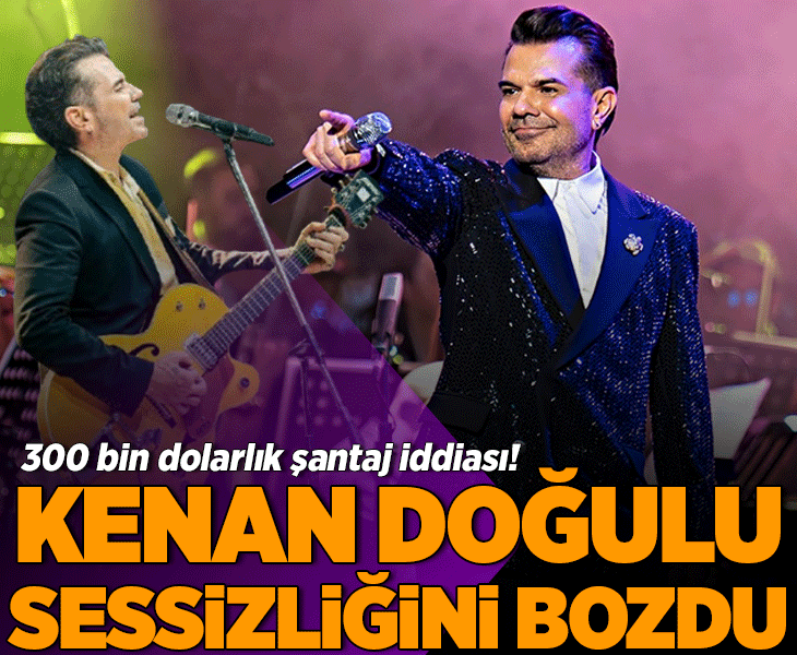 Kenan Doğulu'ya 300 bin dolarlık şantaj iddiası! Ünlü şarkıcı sessizliğini bozdu