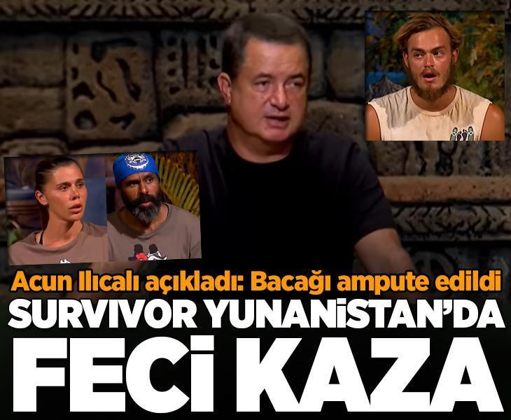 Survivor Yunanistan'da feci kaza! Stavros Floros'a tekne çarptı: Acun Ilıcalı sağlık durumunu açıkladı