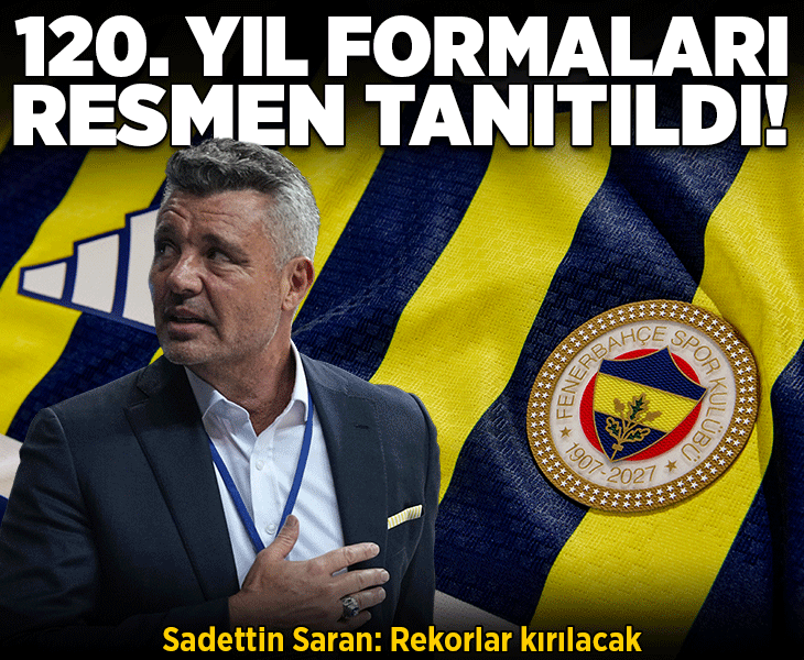 Fenerbahçe'nin yeni sezon formaları resmen tanıtıldı