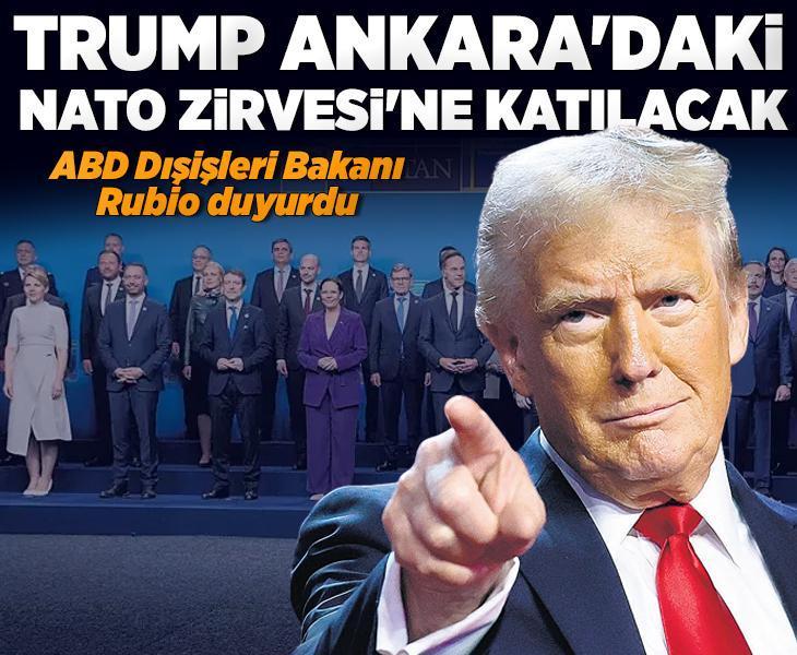 SON DAKİKA | ABD Başkanı Trump, Türkiye'deki NATO Zirvesi'ne katılacak