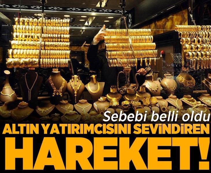 Altın yeniden yükselişe geçti: Nedeni belli oldu!