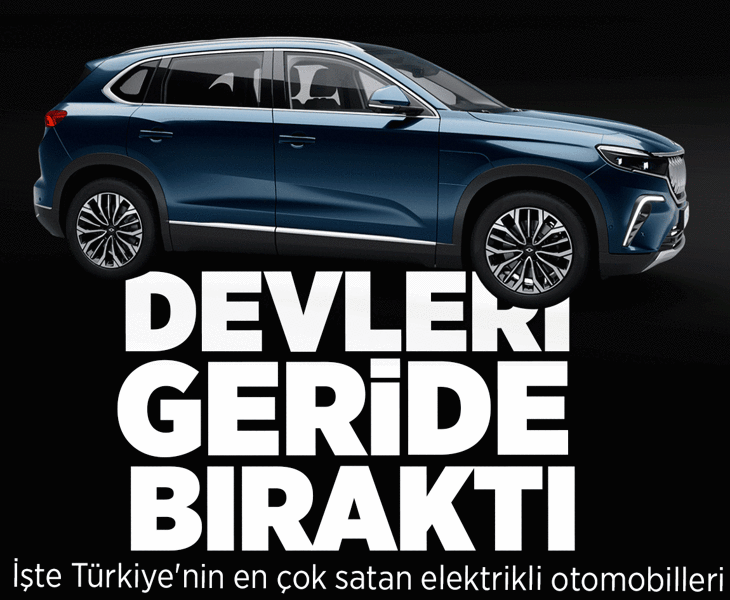 Togg, devleri geride bıraktı! İşte Türkiye'nin en çok satan elektrikli otomobilleri