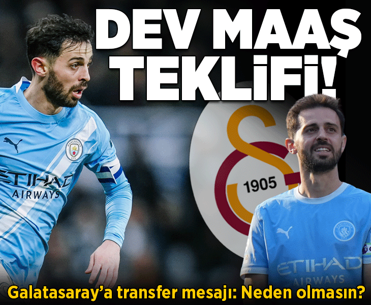 Bernardo Silva'dan Galatasaray'a transfer mesajı! 'Neden olmasın?'