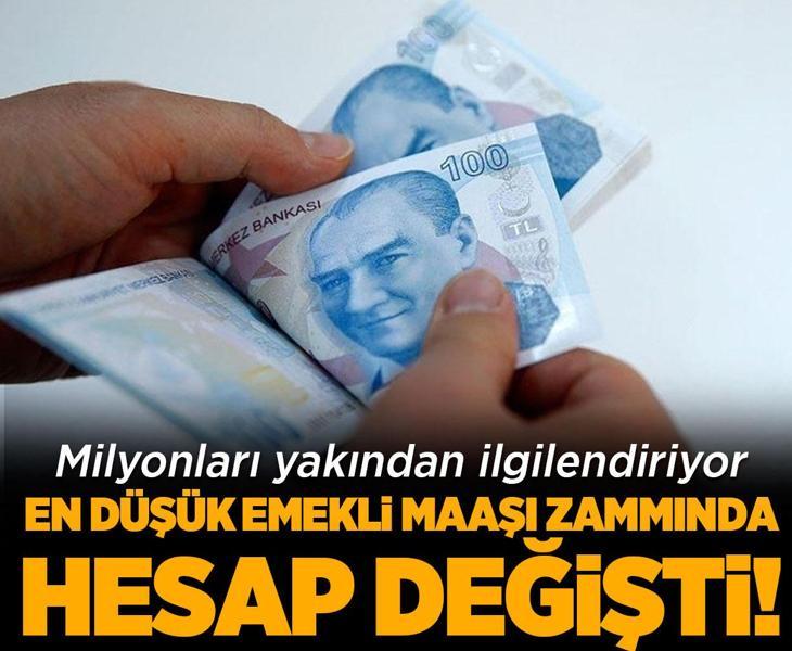 Milyonları yakından ilgilendiriyor! En düşük emekli maaşı zammında hesap değişti