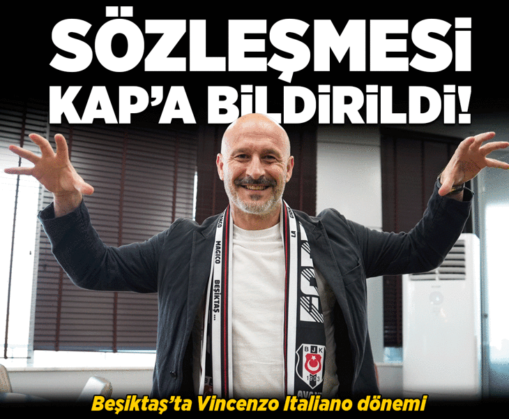 Beşiktaş sözleşmeyi resmen duyurdu