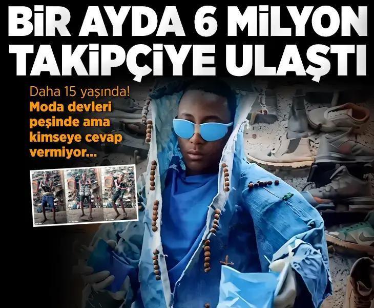 Dünya 15 yaşındaki Afrikalı Kalu Putik'i konuşuyor! Bir ayda 6 milyon takipçiye ulaştı